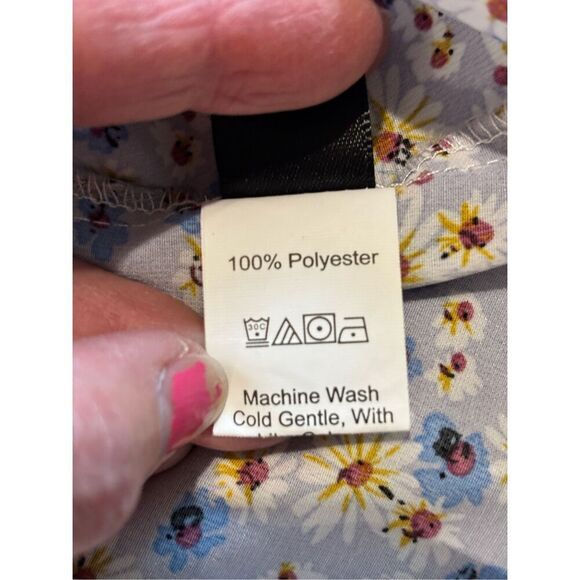 Ladies floral maxi dress size M - Picture 11 of 11